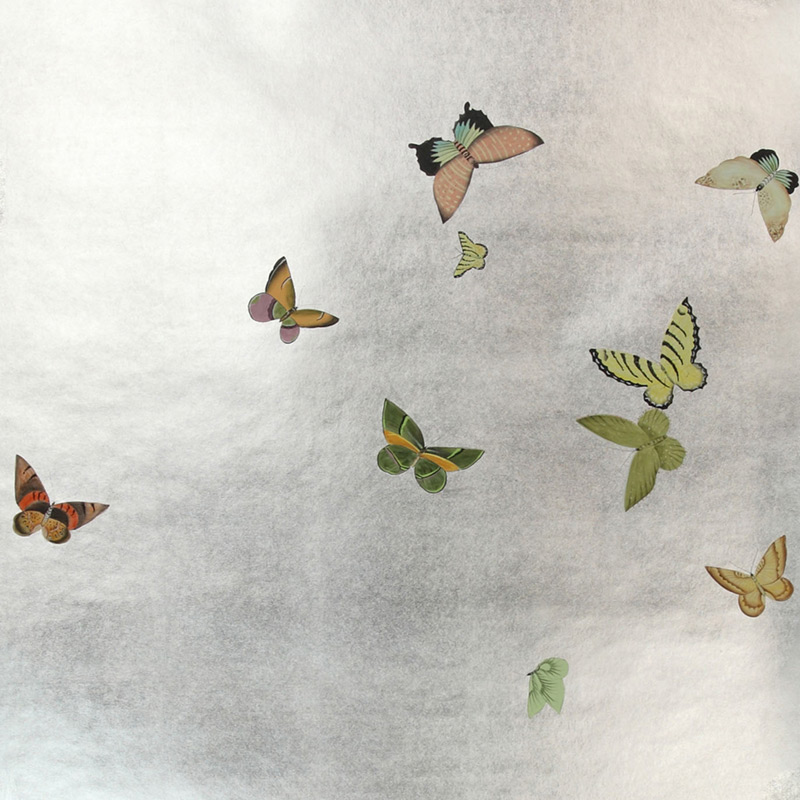 de gournay butterfly wallpaper