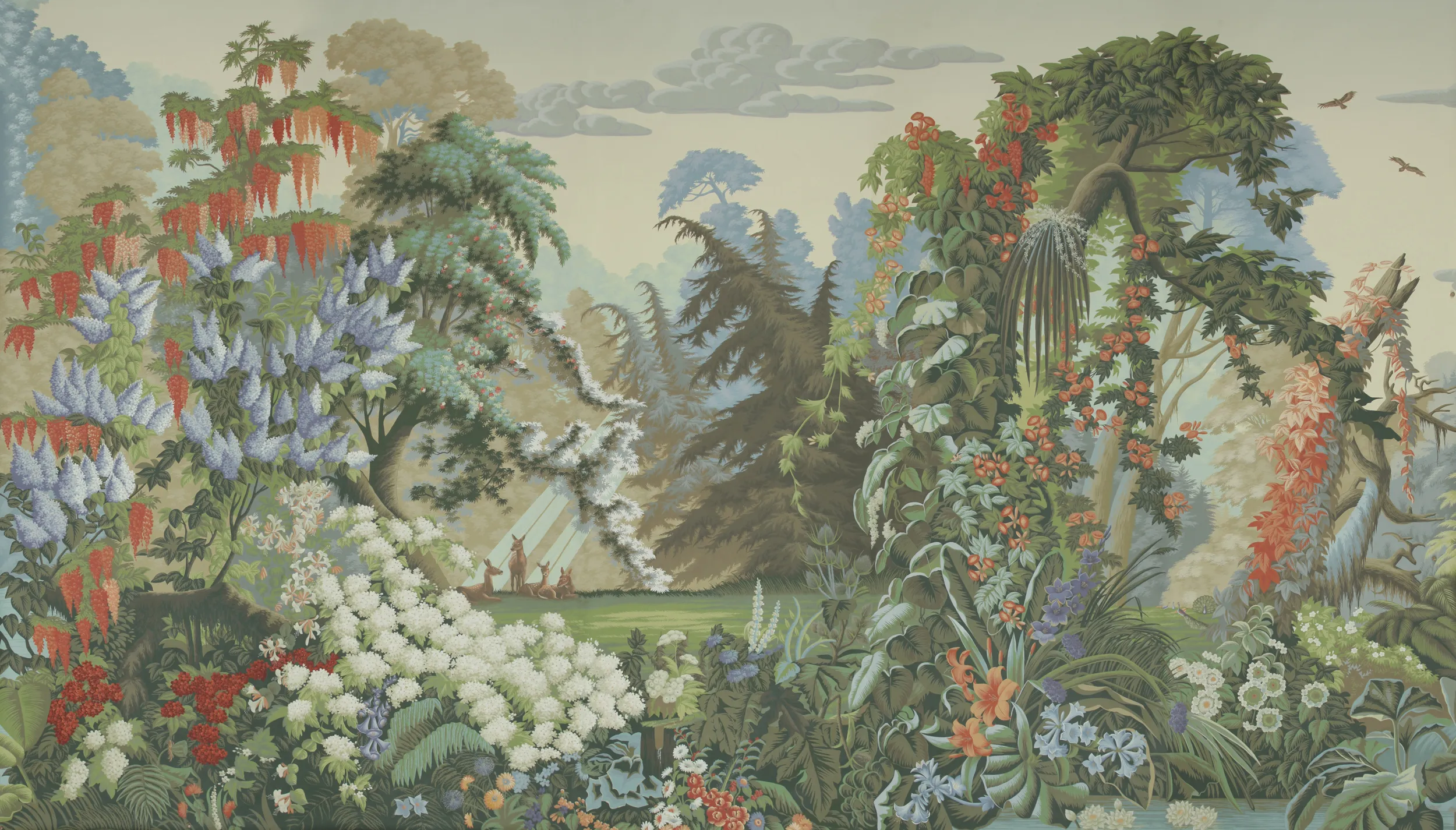 Special colourway on scenic paper