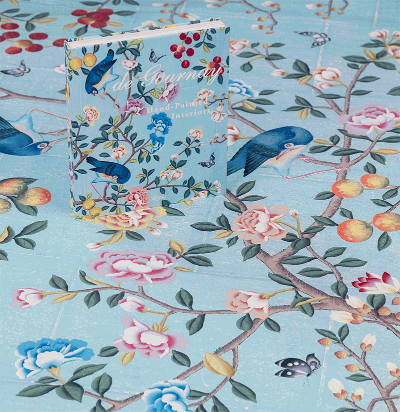 de Gournay- Hand painted wallpaper and fabrics