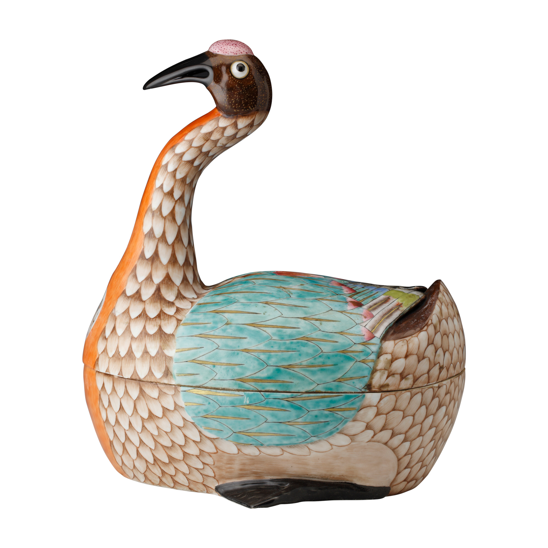 Goose Serving Tureen