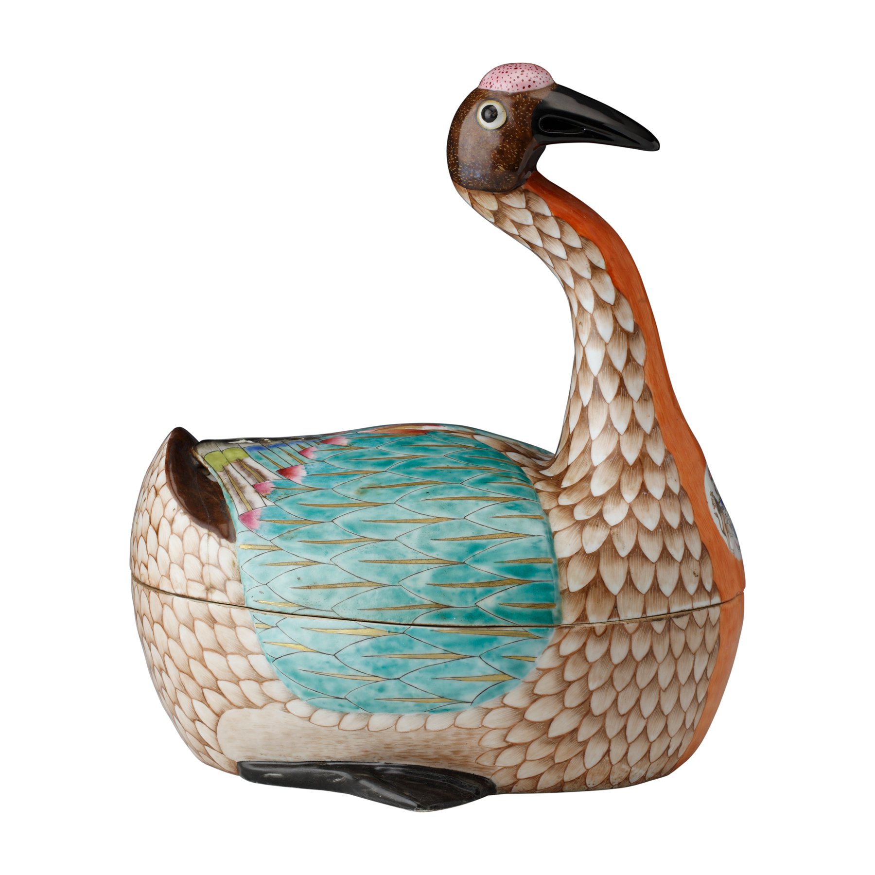 Goose Serving Tureen