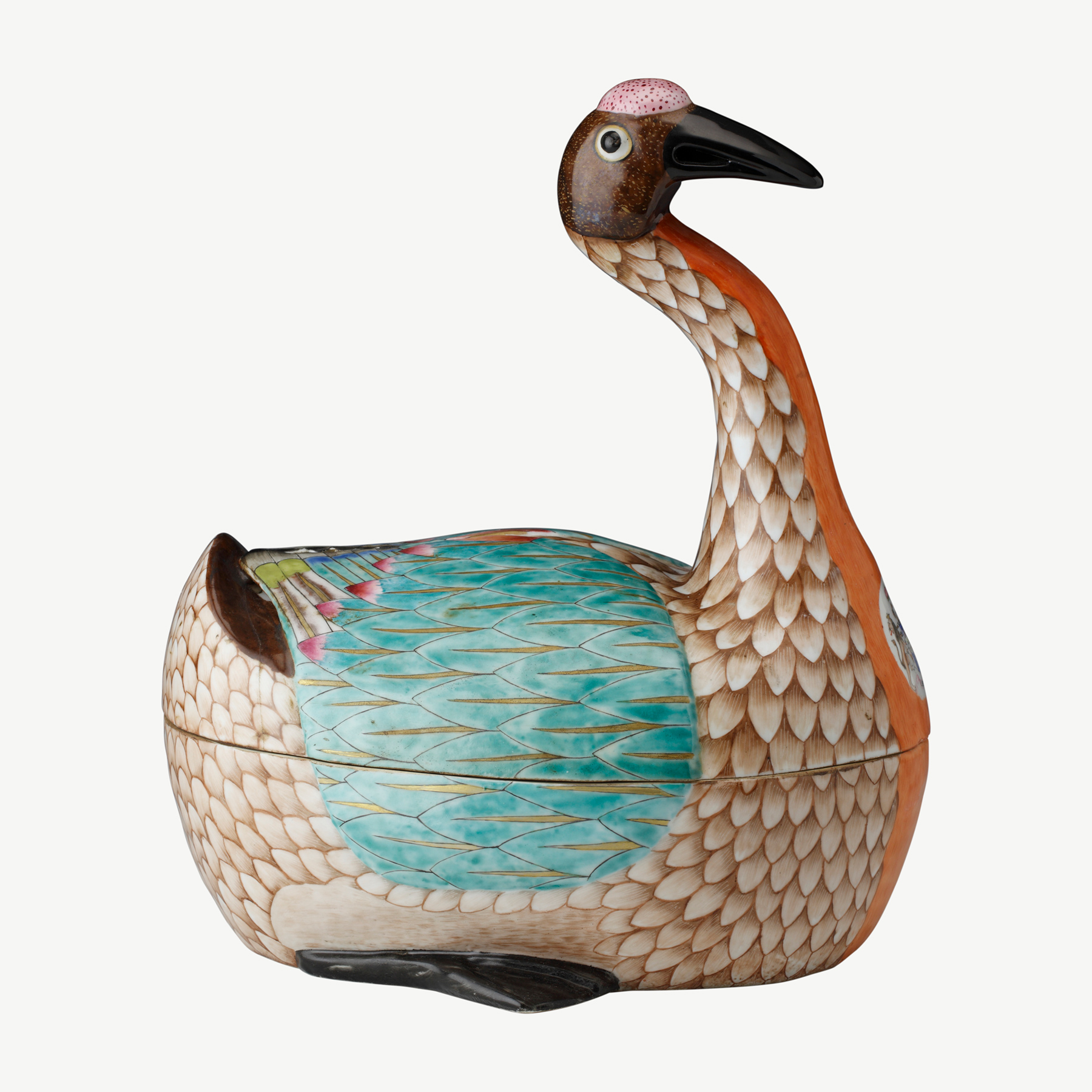 Goose Serving Tureen