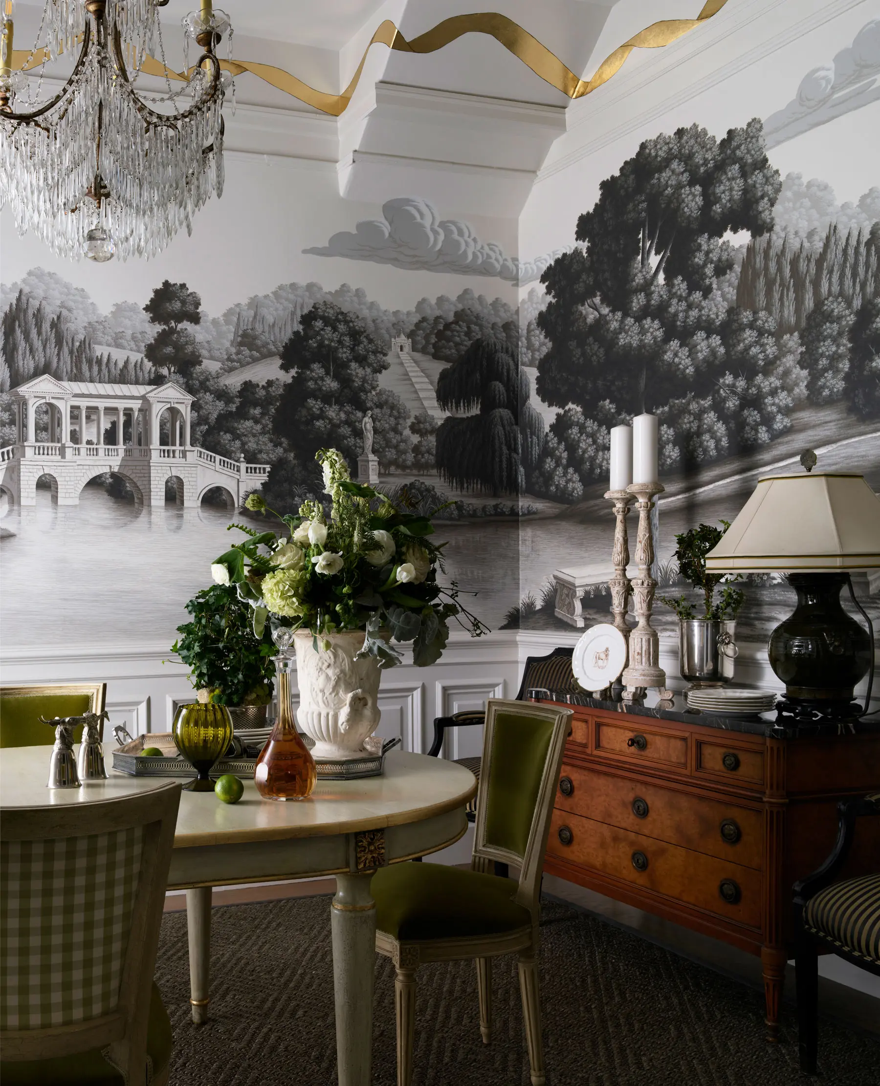 ‘English Landscape’ in Eau Forte colourway on scenic paper