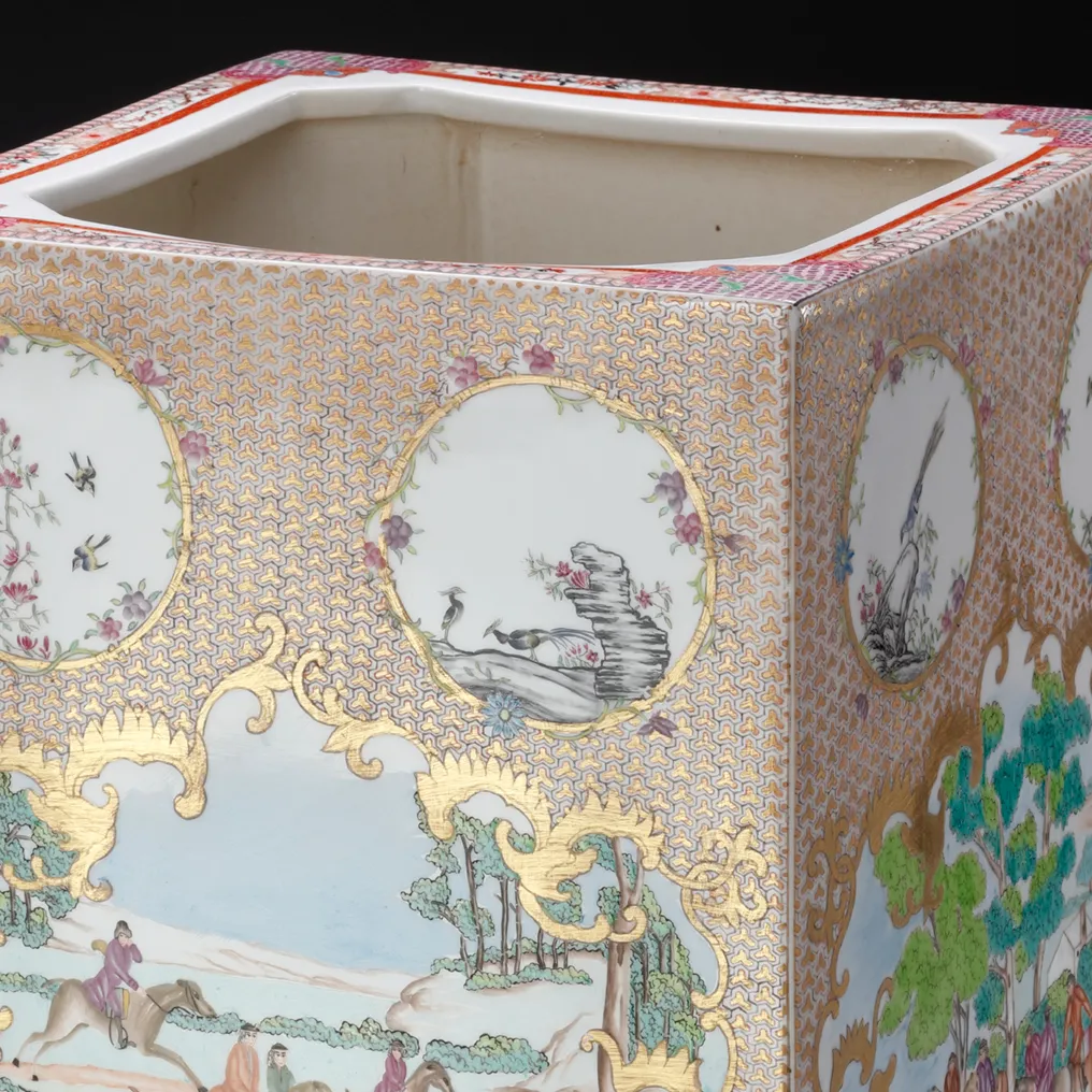 18TH CENTURY HUNTING SCENE