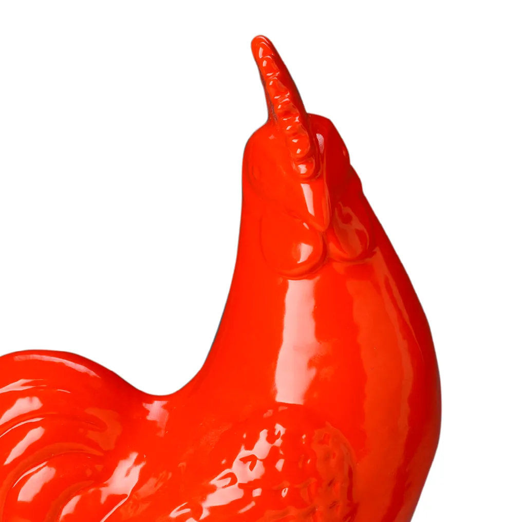 A PAIR OF 12” ROOSTERS