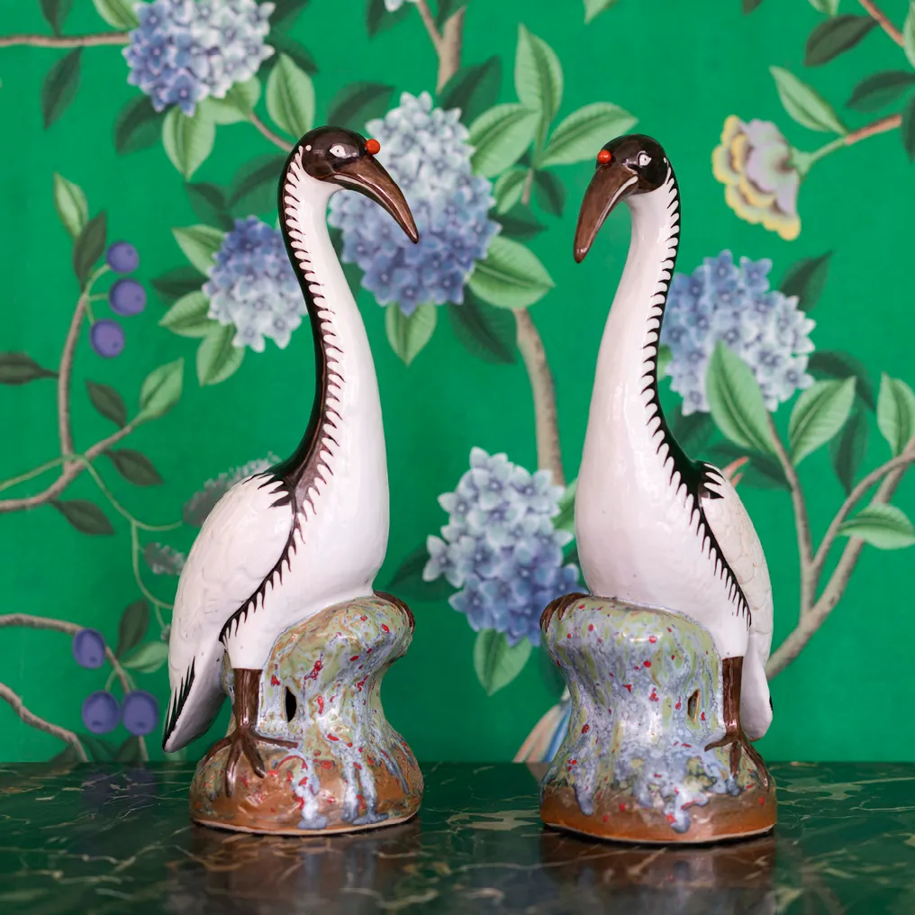 A PAIR OF 16” CRANES