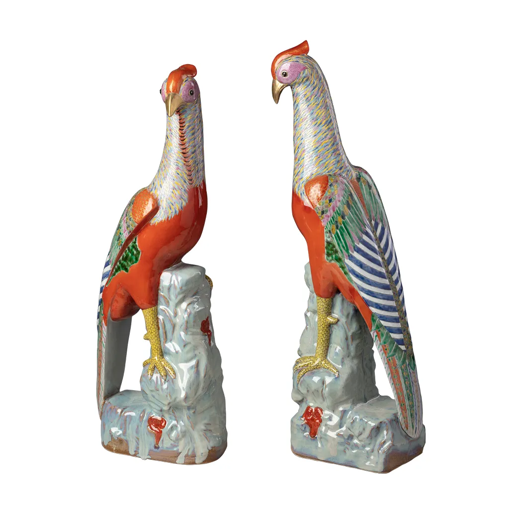 A PAIR OF 31” PHEASANTS