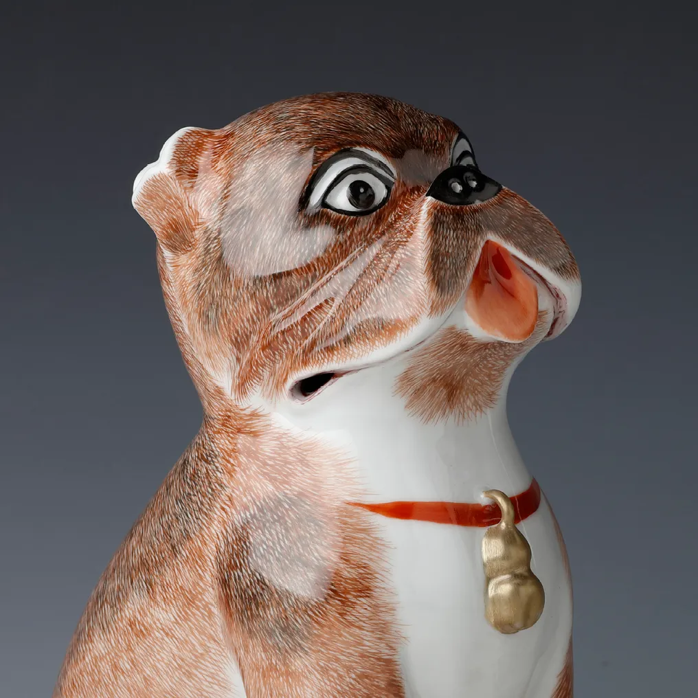 A PAIR OF 11” PUGS