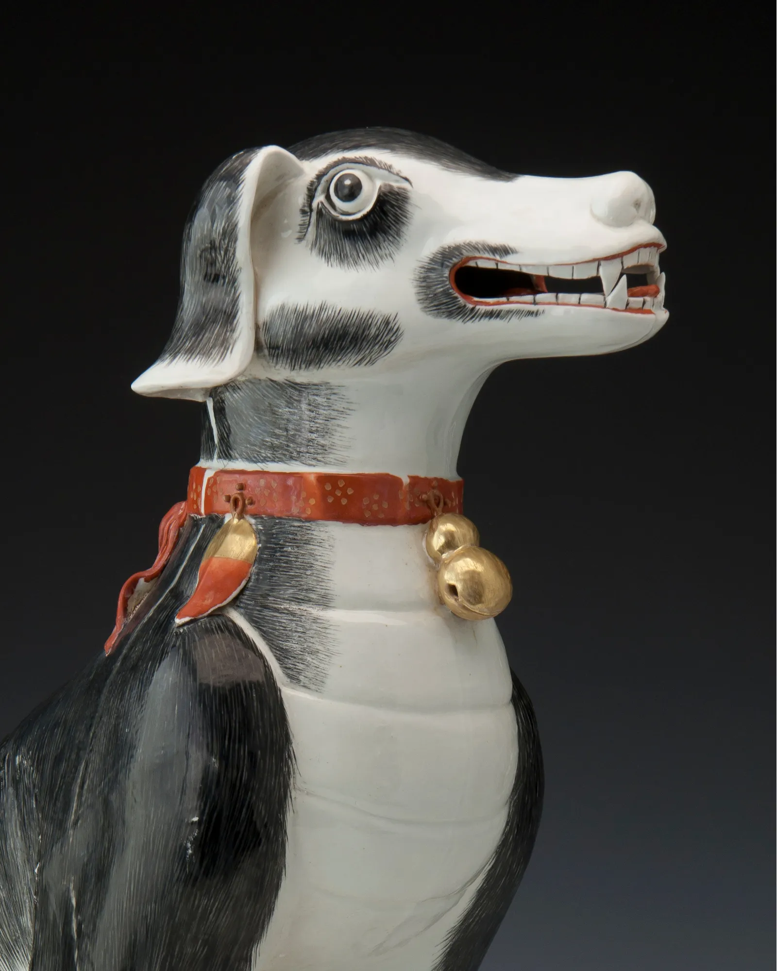 A PAIR OF 22” SHREWSBURY GREY HOUNDS