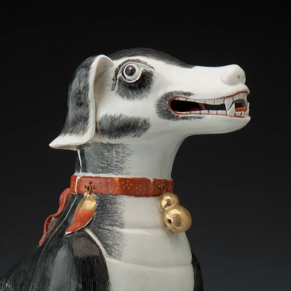 A PAIR OF 22” SHREWSBURY GREY HOUNDS