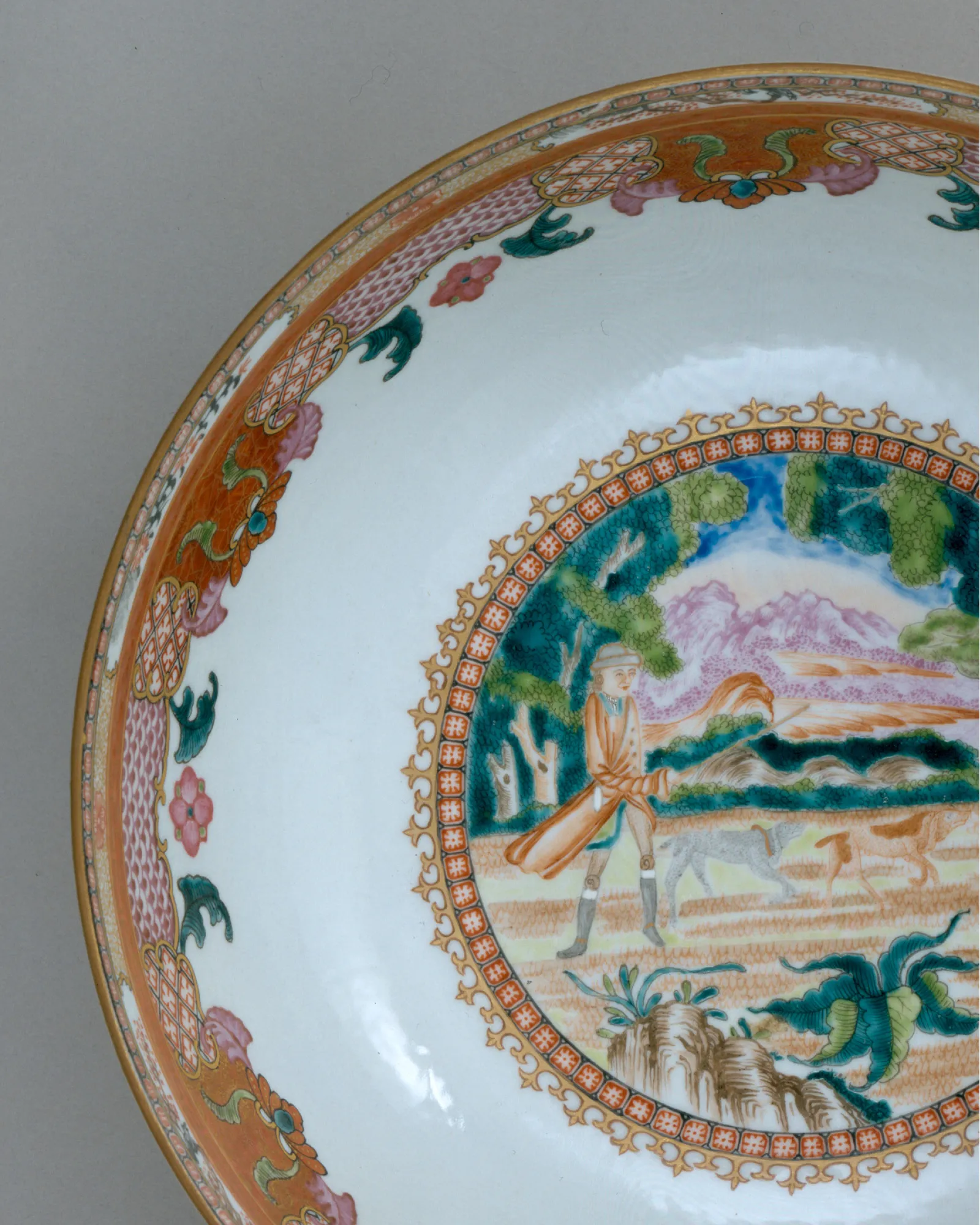 18TH CENTURY HUNTING SCENE