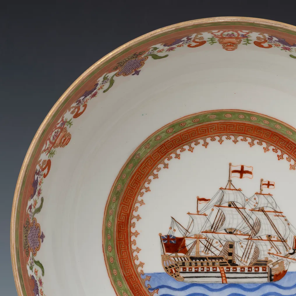 18TH CENTURY CANTON VIEW OF THE HONGS