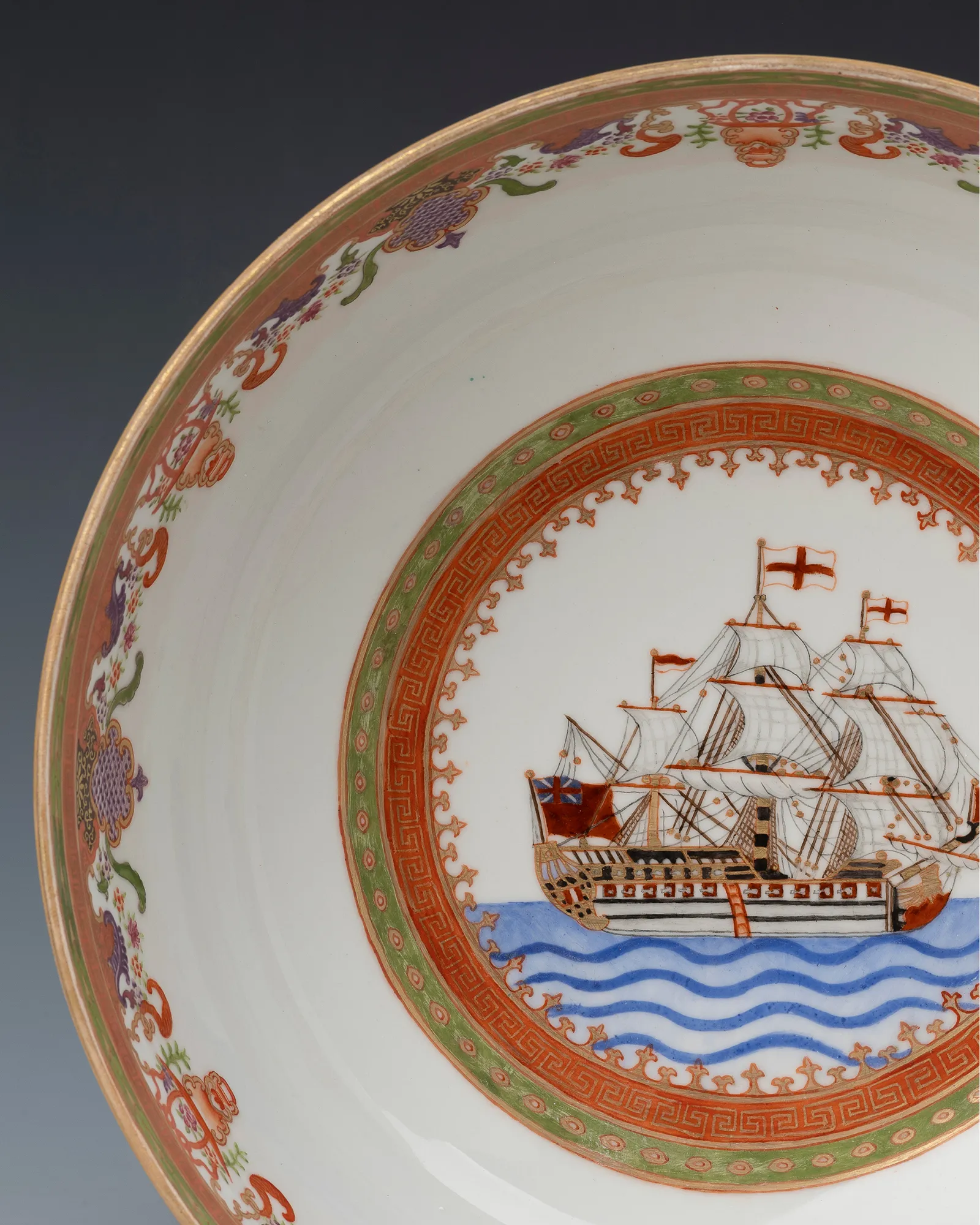 18TH CENTURY CANTON VIEW OF THE HONGS