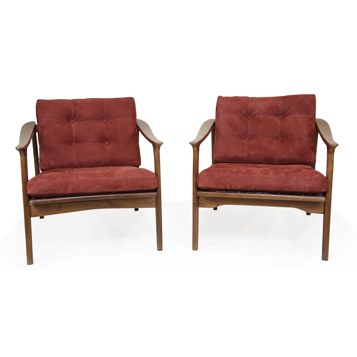 Pair of Mid Century Armchairs