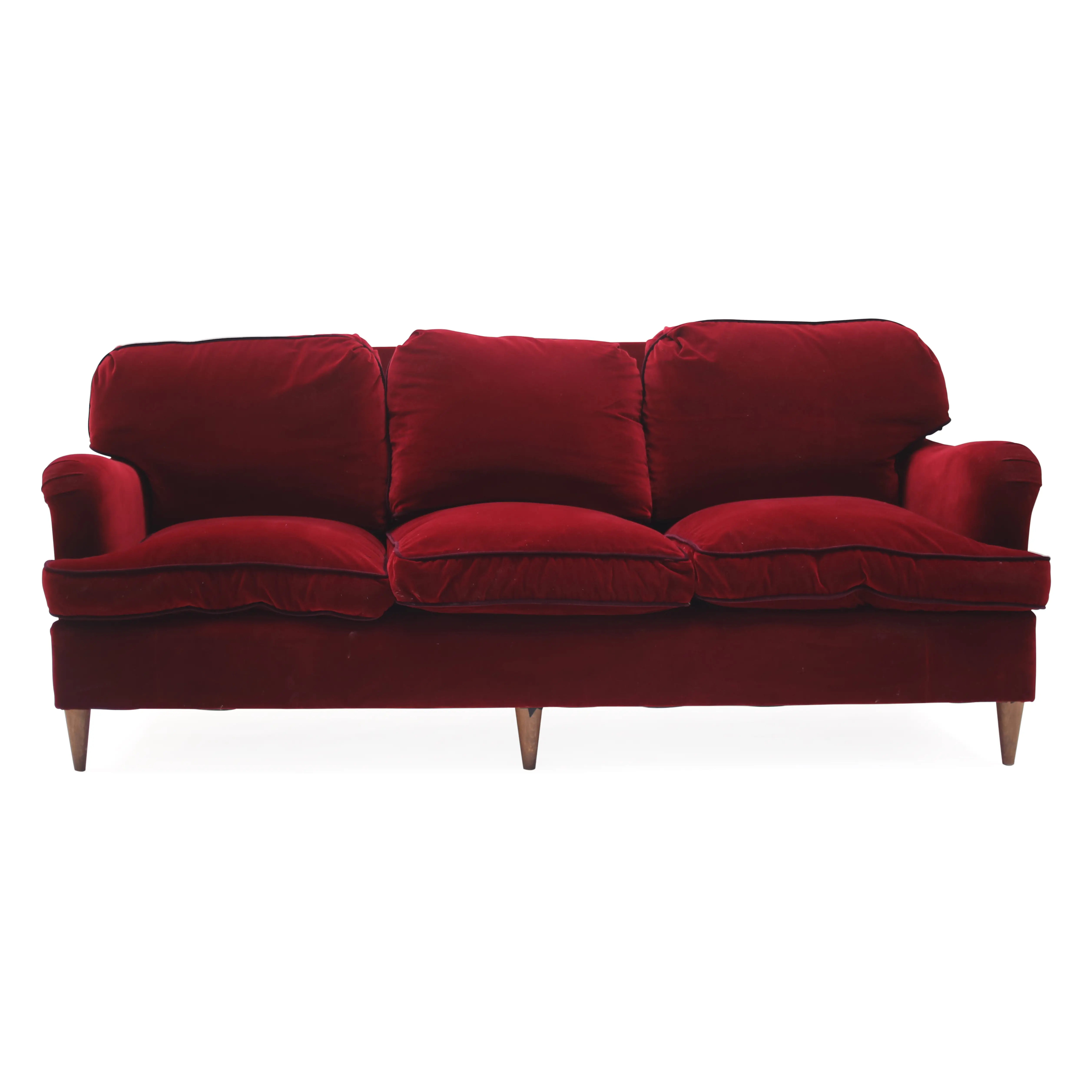 Velvet sofa