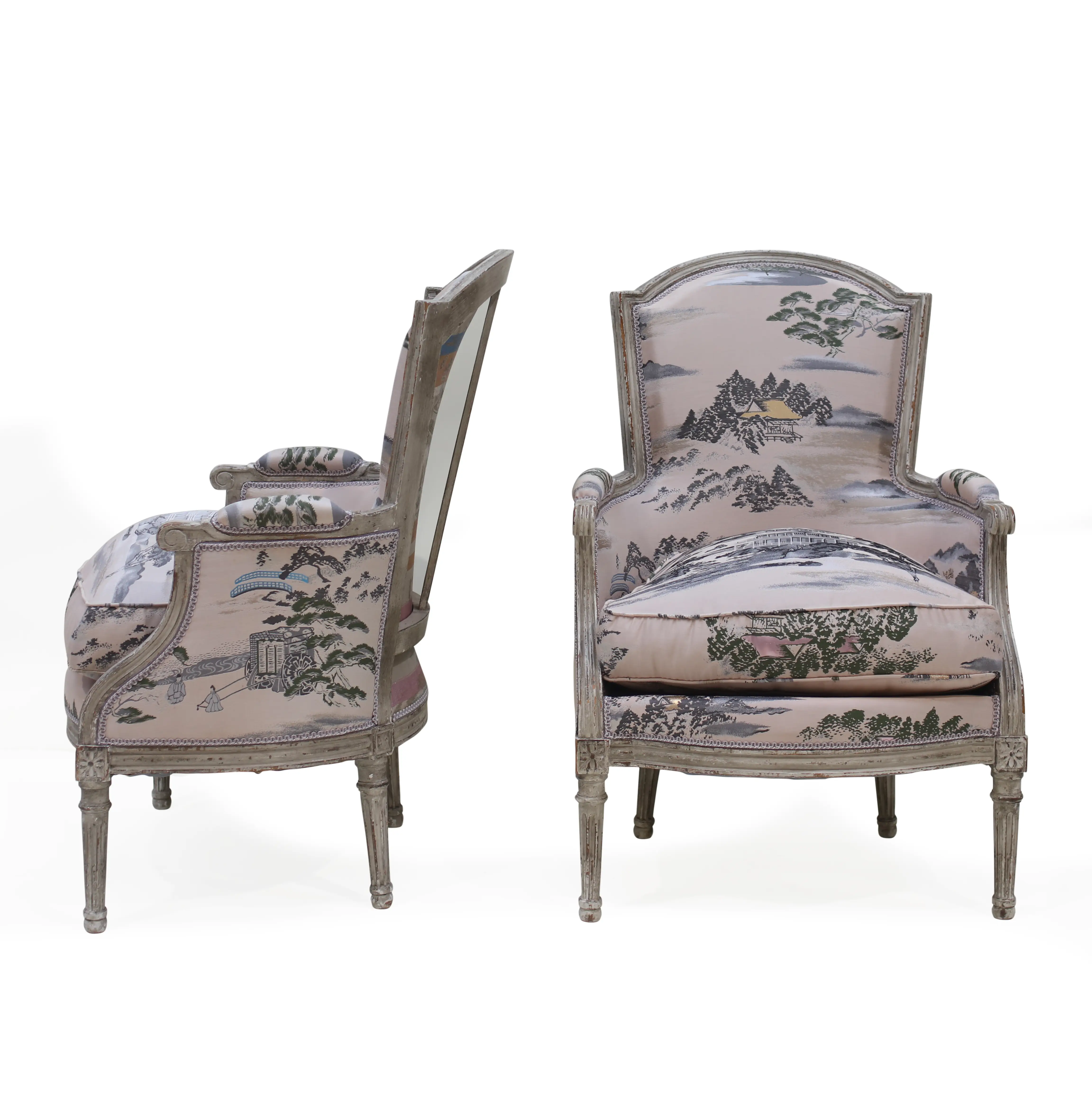 Pair of Louis XVI Armchairs