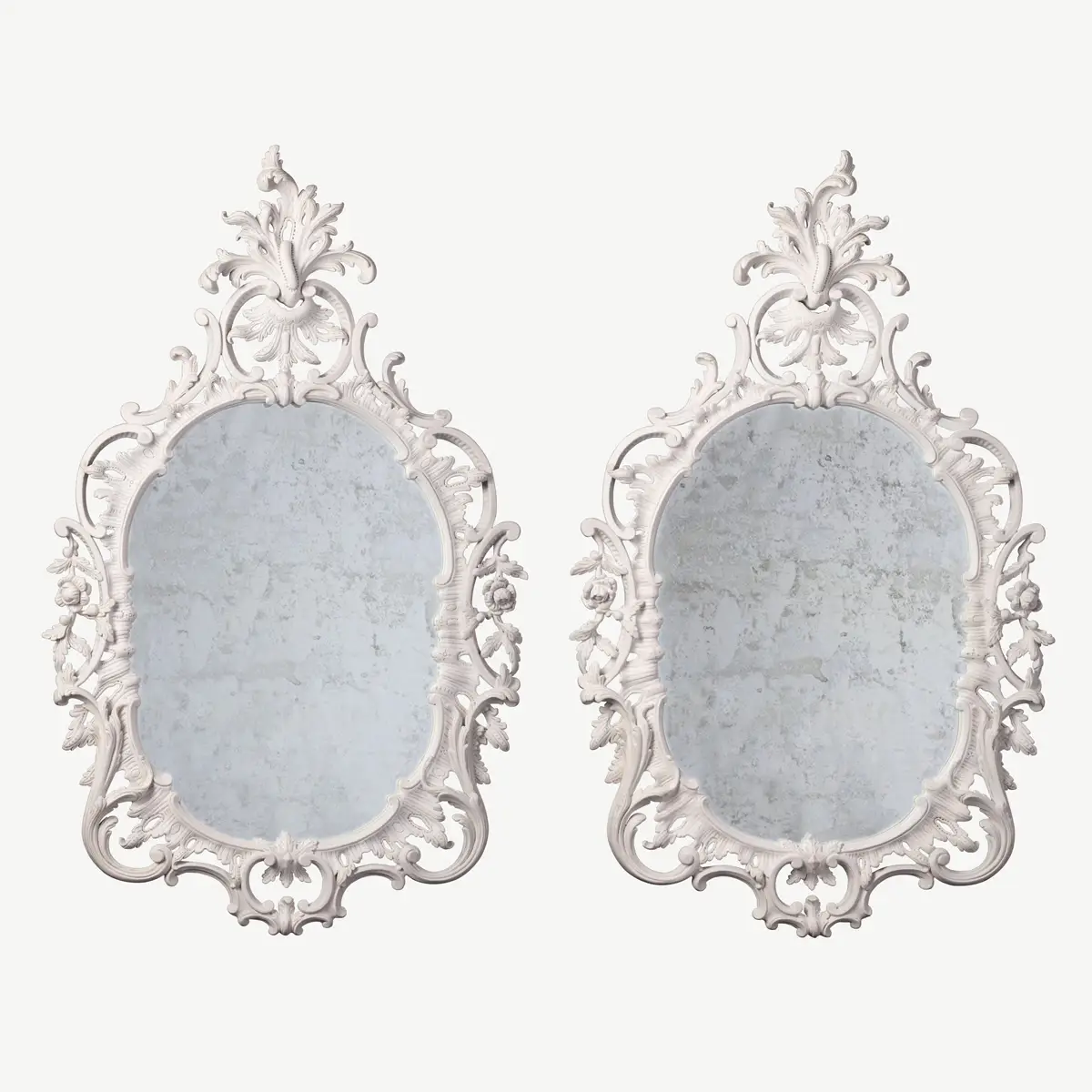 Chippendale Oval George III Mirror