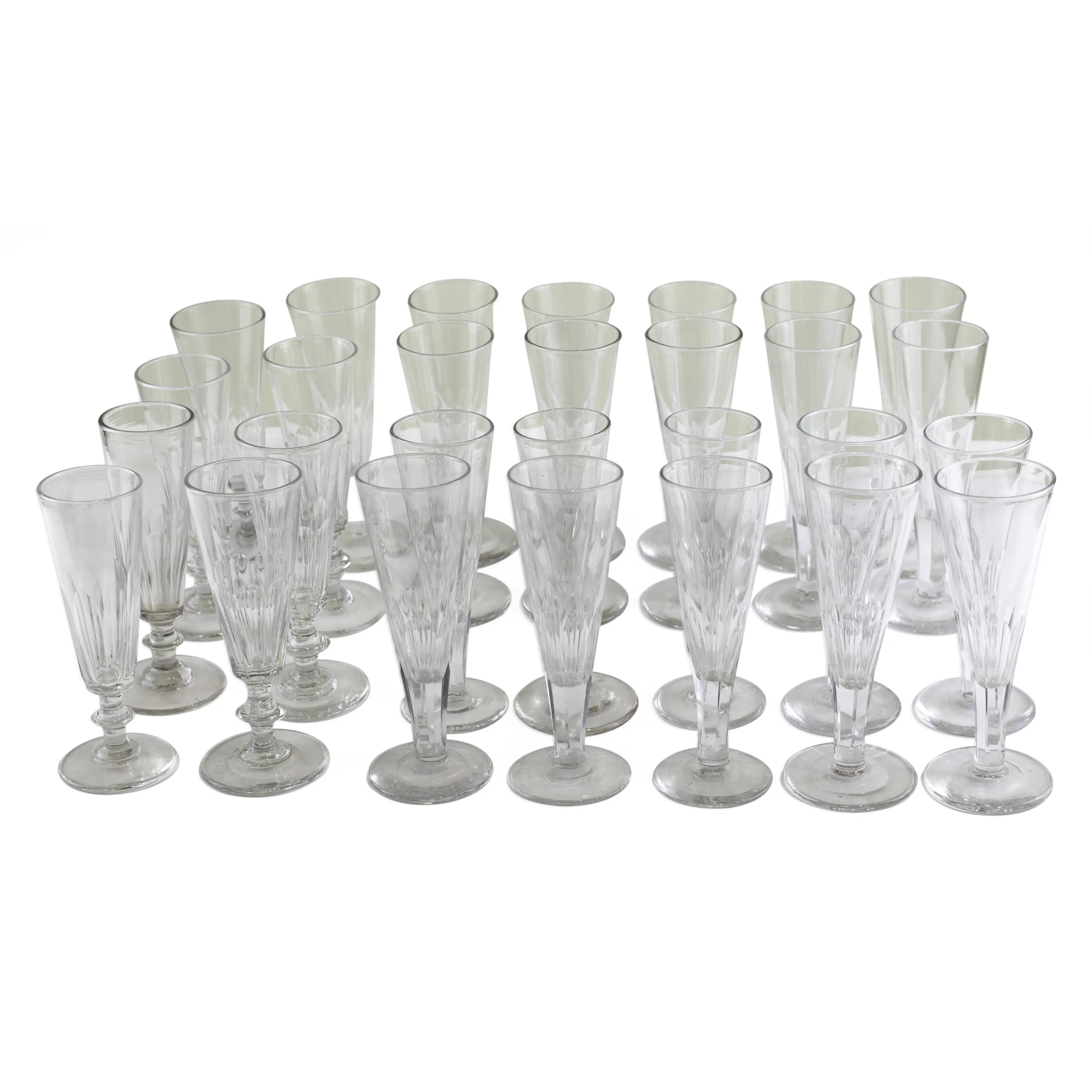 Set of Champagne Glasses